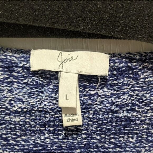 JOIE | Feria Blue Spacedye linen blend sweater - Picture 6 of 8
